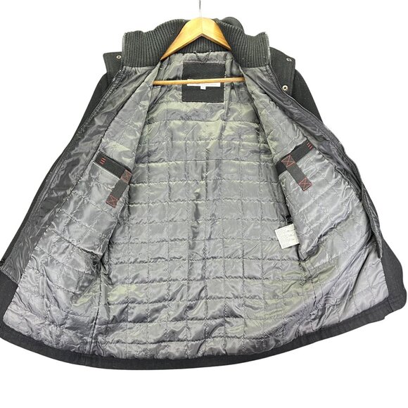 Kenneth Cole Mens Wool Blend Jacket Coat Black Size S - Picture 8 of 15